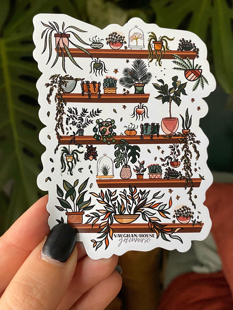 Greenhouse Inspired Keychains, Stickers, Magnets via Stickermule