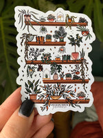 Greenhouse Inspired Keychains, Stickers, Magnets via Stickermule